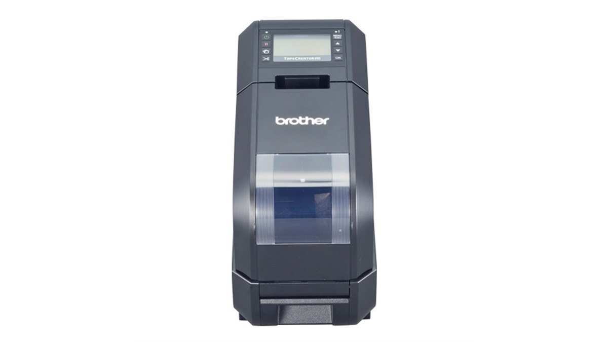 ★ brother TP-M5000N 用 布リボン(ダークブルー15mm)★ ブラザー、オリジナルテープを1本から作成できる業務用テープ作成機