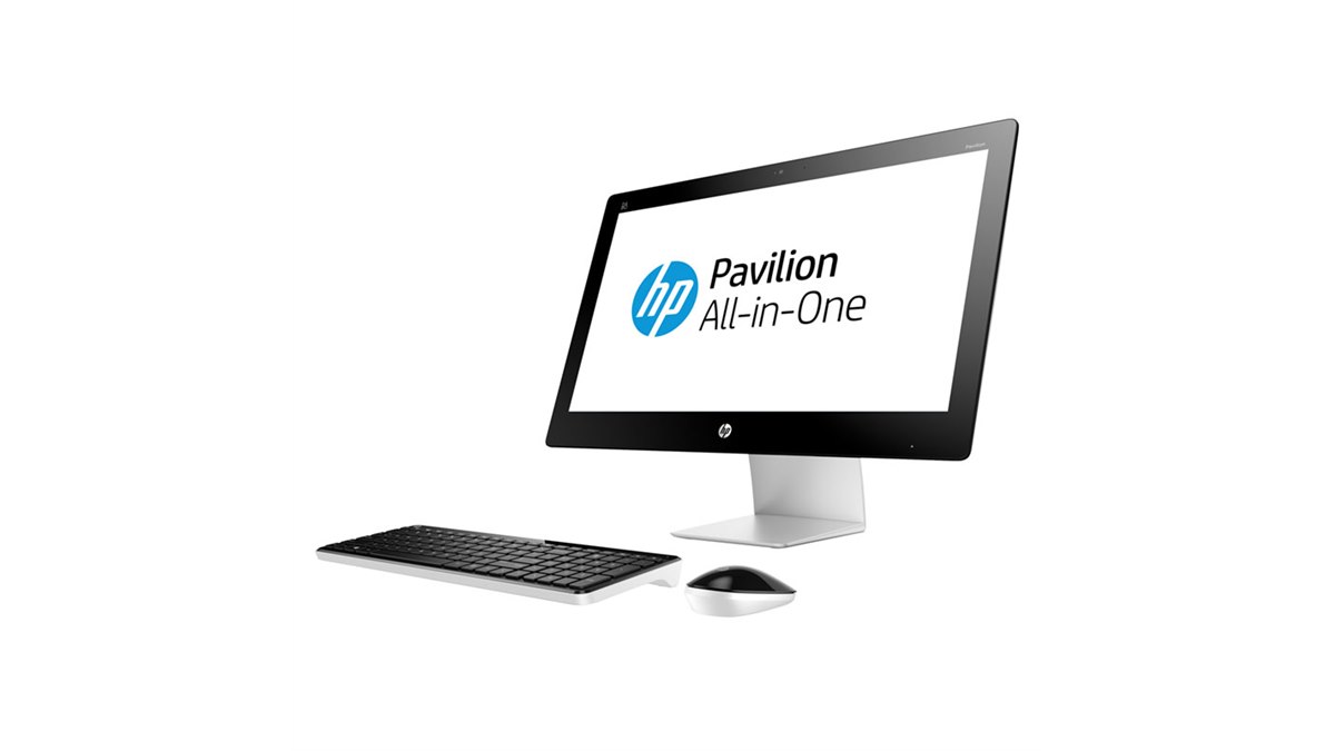 HP、ガラスパネルを採用した23型液晶一体型PC「HP Pavilion 23