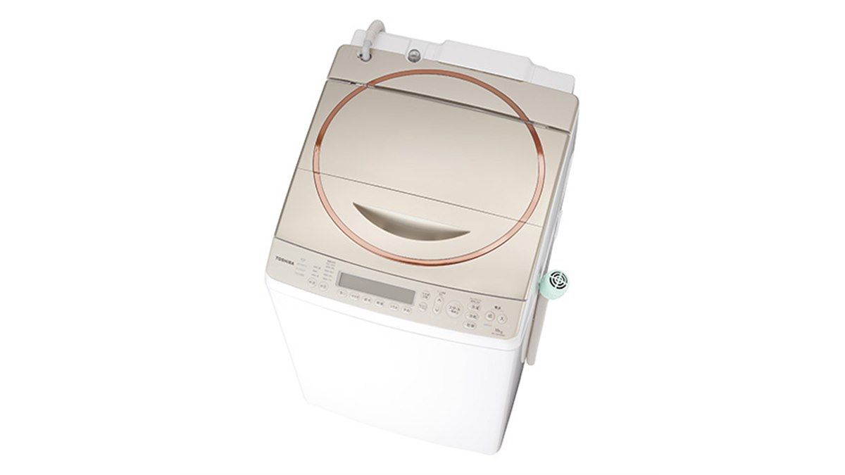 中古品 東芝 電気洗濯乾燥機 AW-10SV3M 縦型 洗濯10.0kg/乾燥5.0kg ゴールド マジックドラム 名古屋市直引 2014年製 TOSHIBA AW-10SV3M 電気洗濯乾燥機10kg