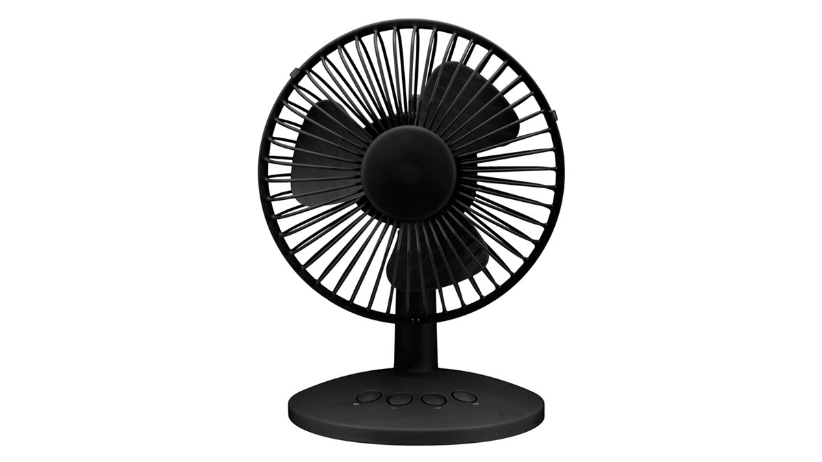 グリーンハウス、風速4.4m/sの風を送るハイパワー卓上扇風機 - 価格.com