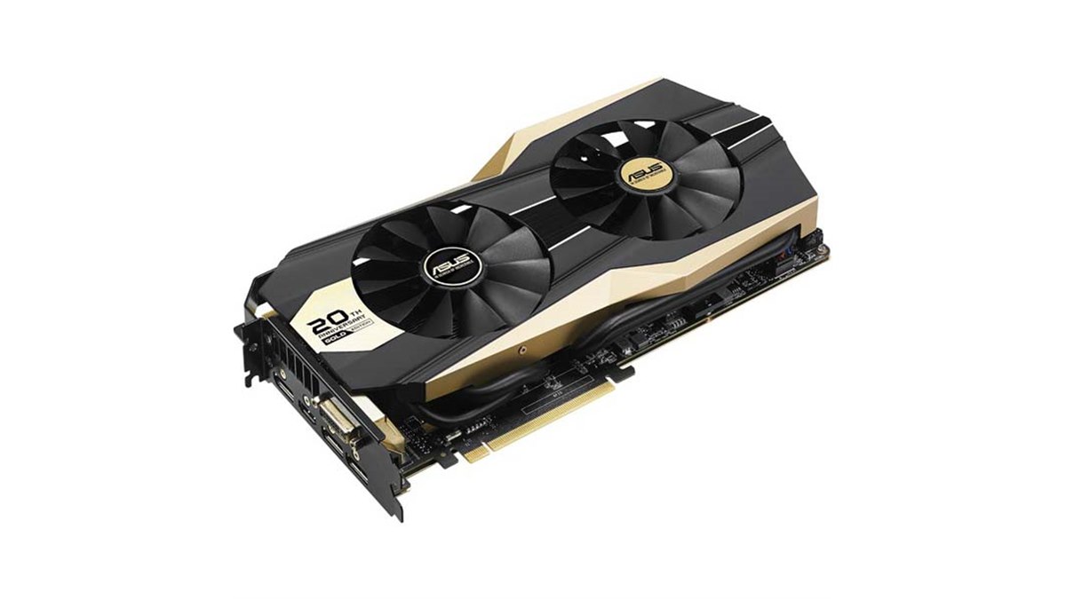 ASUS、20周年記念でロボットが付属する20枚限定の金色ビデオカード