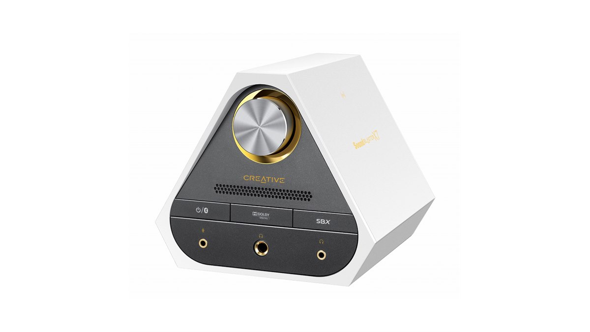 アンプ CREATIVE Sound Blaster X7 クリエイティブ、USB DAC「Sound Blaster X7」にパールホワイトの特別