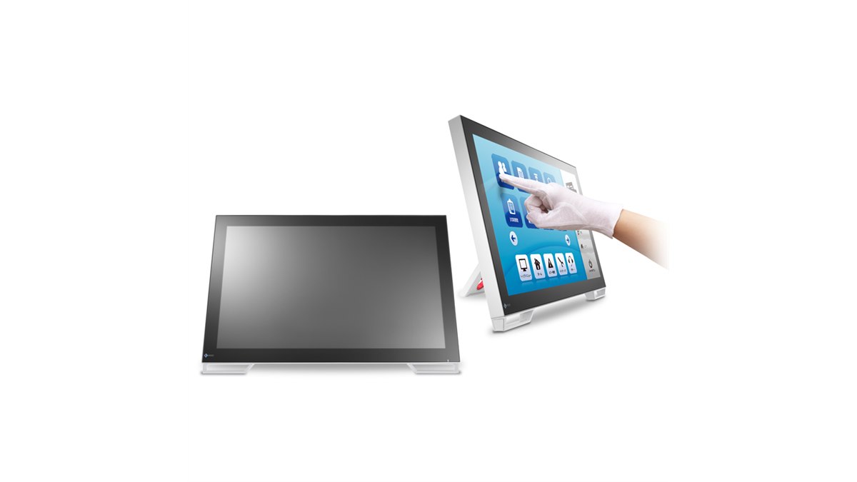 EIZO、手袋で操作可能な21.5型フルフラットのマルチタッチ液晶 - 価格.com