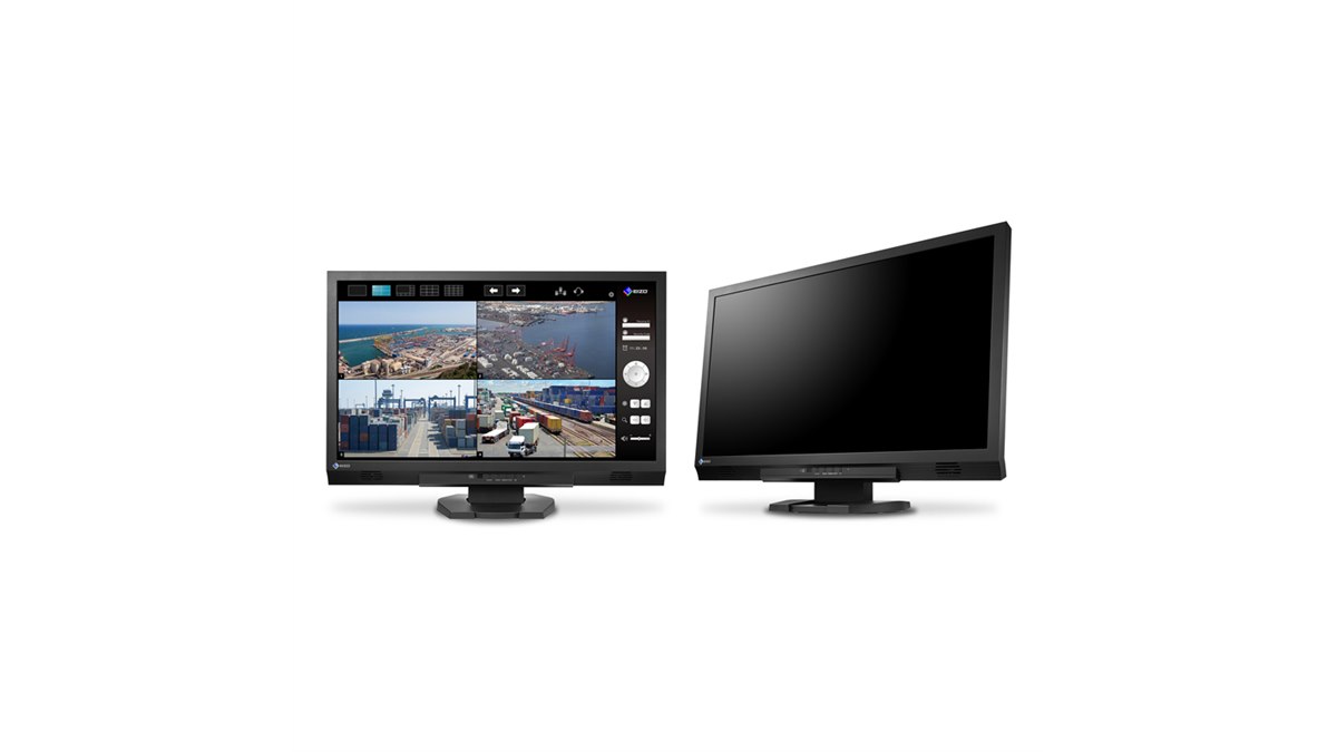 EIZO、視認性向上機能を強化した23型セキュリティ用ディスプレイ