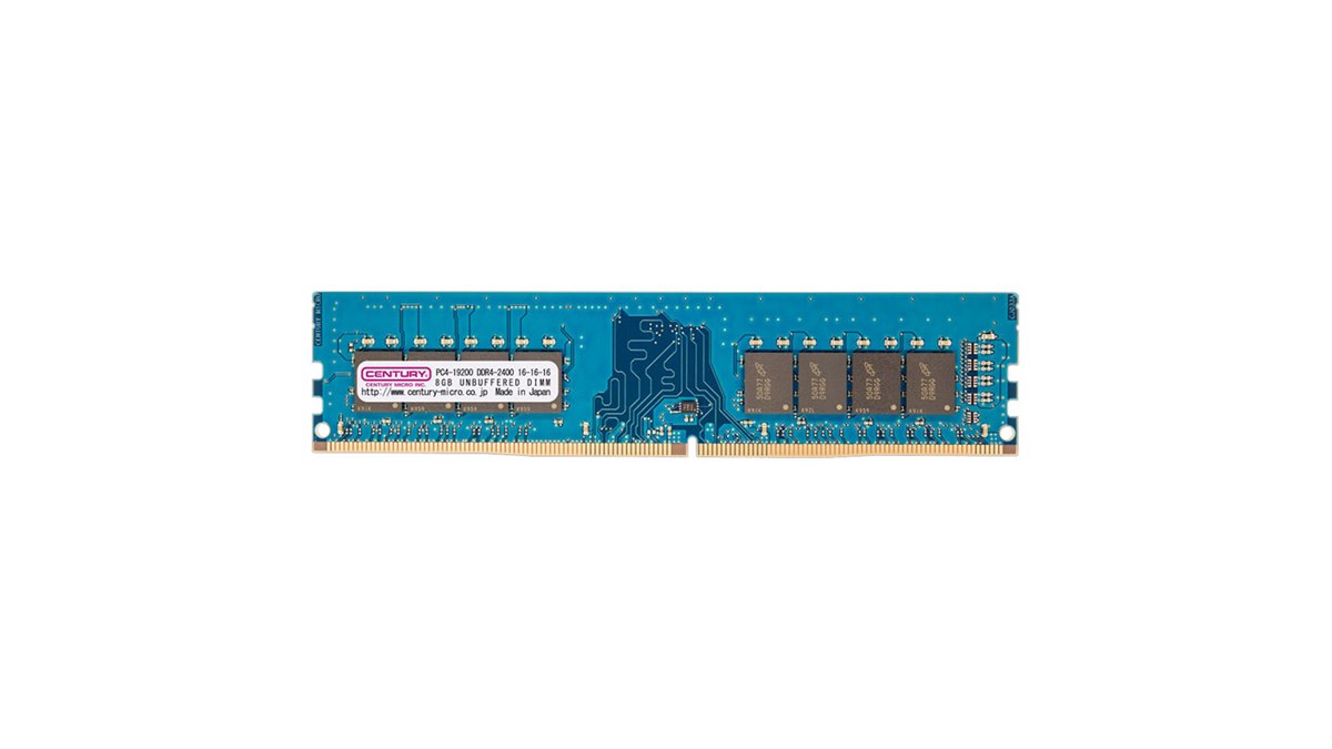 メモリー CENTURY PC4-19200 DDR4-2400 16GB DIMM センチュリーマイクロ、2400MHz対応のDDR4メモリー - 価格.com