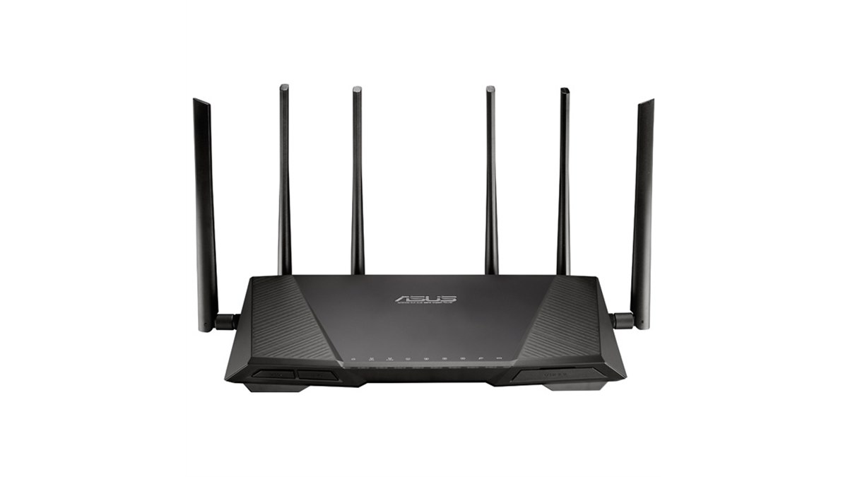 ASUS、アンテナ6本を装備した11ac対応トライバンド無線LANルーター