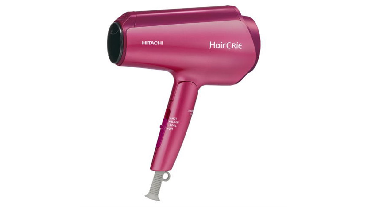 日立 - 日立 ナノイオンドライヤー ヘアクリエプラス＋ HD-810W 日立、低騒音化した大風量ナノイオンドライヤー「ヘアクリエ