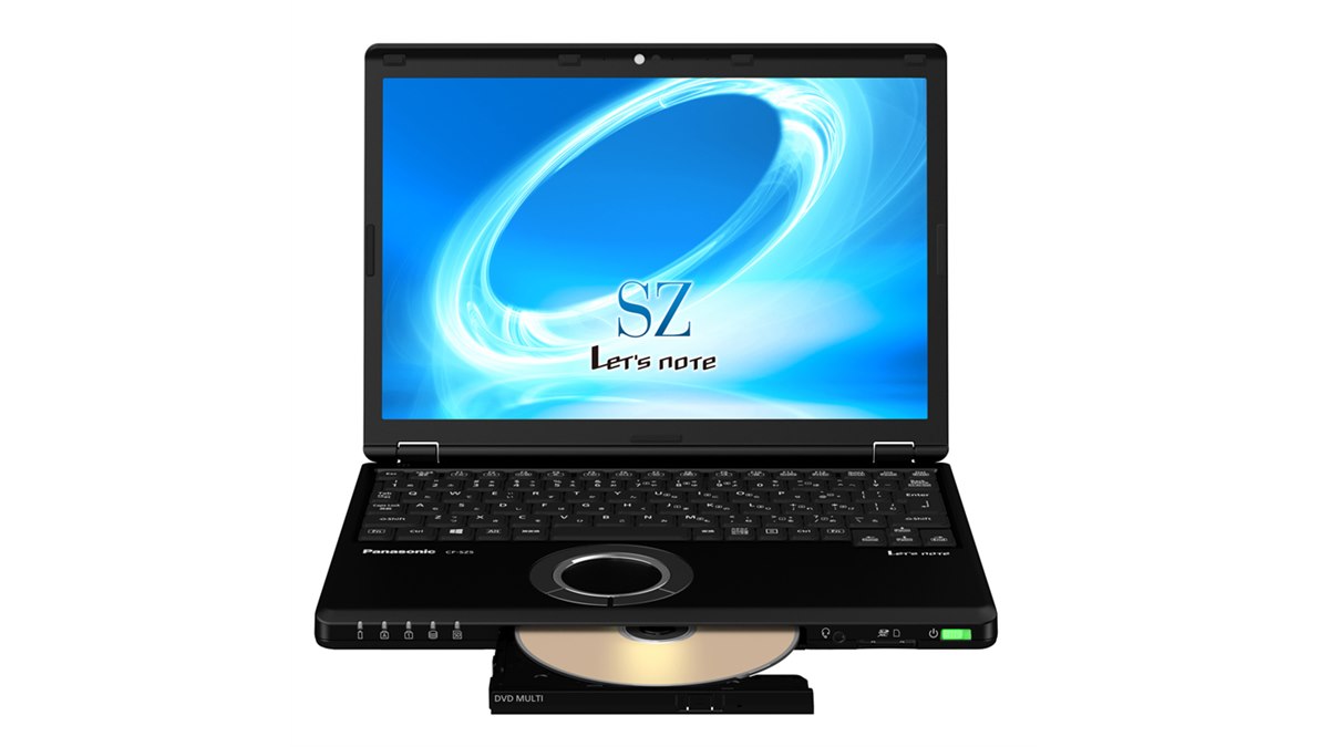 パナソニック、ドライブ内蔵で重量929g「SZ5」など「Let'snote」新