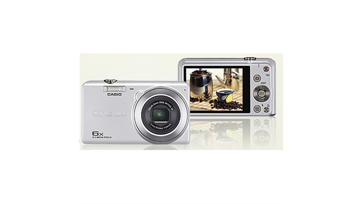 CASIO EXILIM EX-ZS28 シルバー 6倍ズーム カシオ、プレミアムオート対応で光学6倍ズーム搭載「EXILIM EX