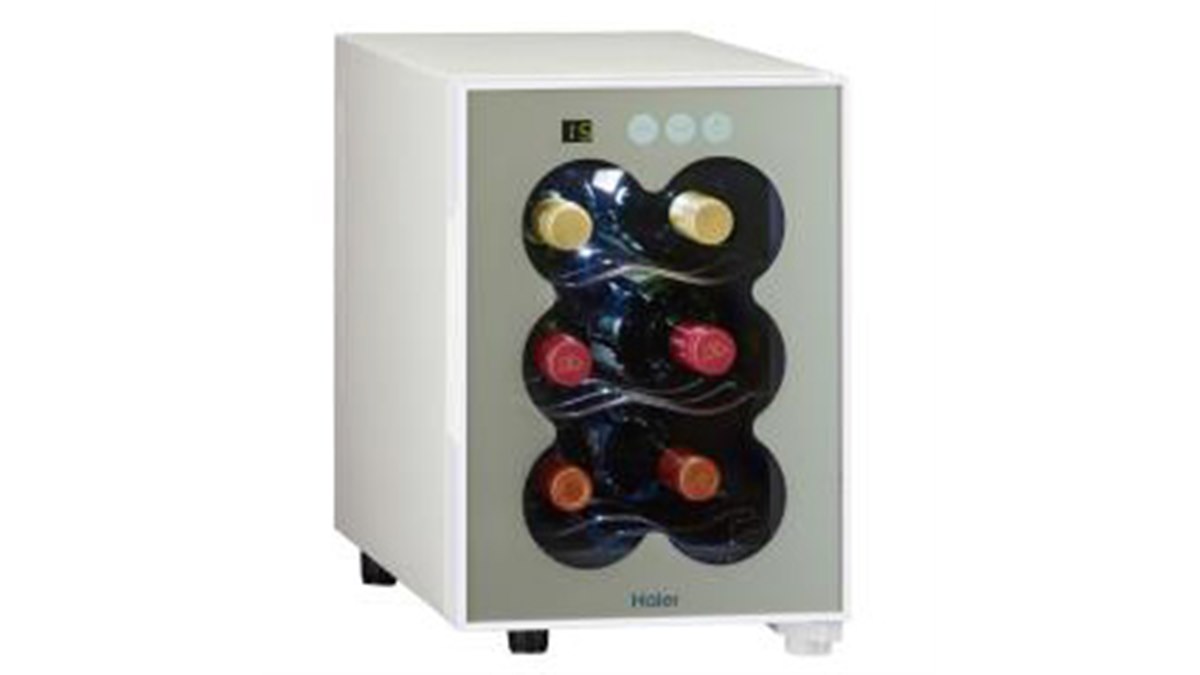 ハイアール、ポップなデザインで家飲みを提案するワインクーラー