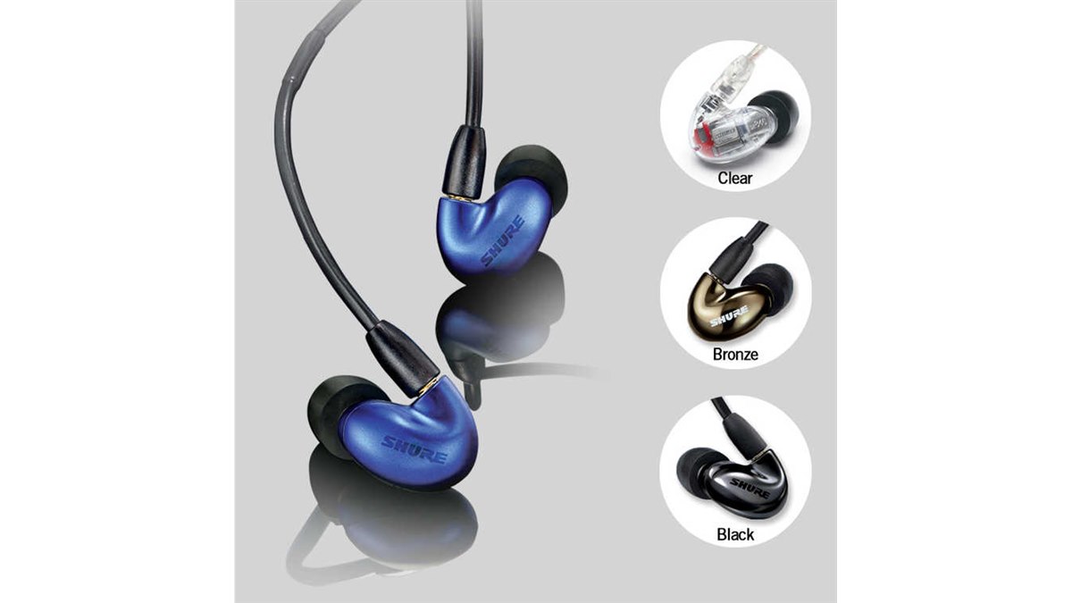 shure シュアse846 有線イヤホン　ブルー SHURE ( シュア ) SE846-BLU+BT1-A ブルー (旧パッケージ) 送料