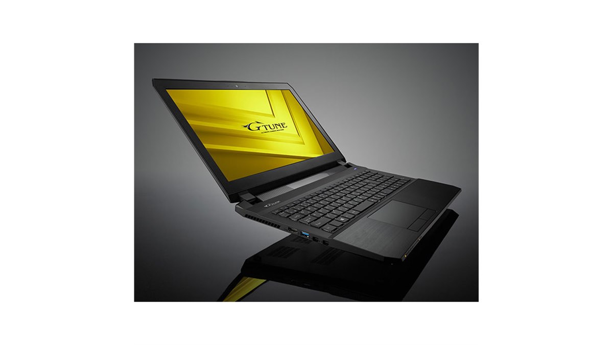 GeForce GTX970M搭載 GTUNEゲーミングノート G-Tune、第6世代CoreとGeForce GTX 970Mを搭載した15.6型