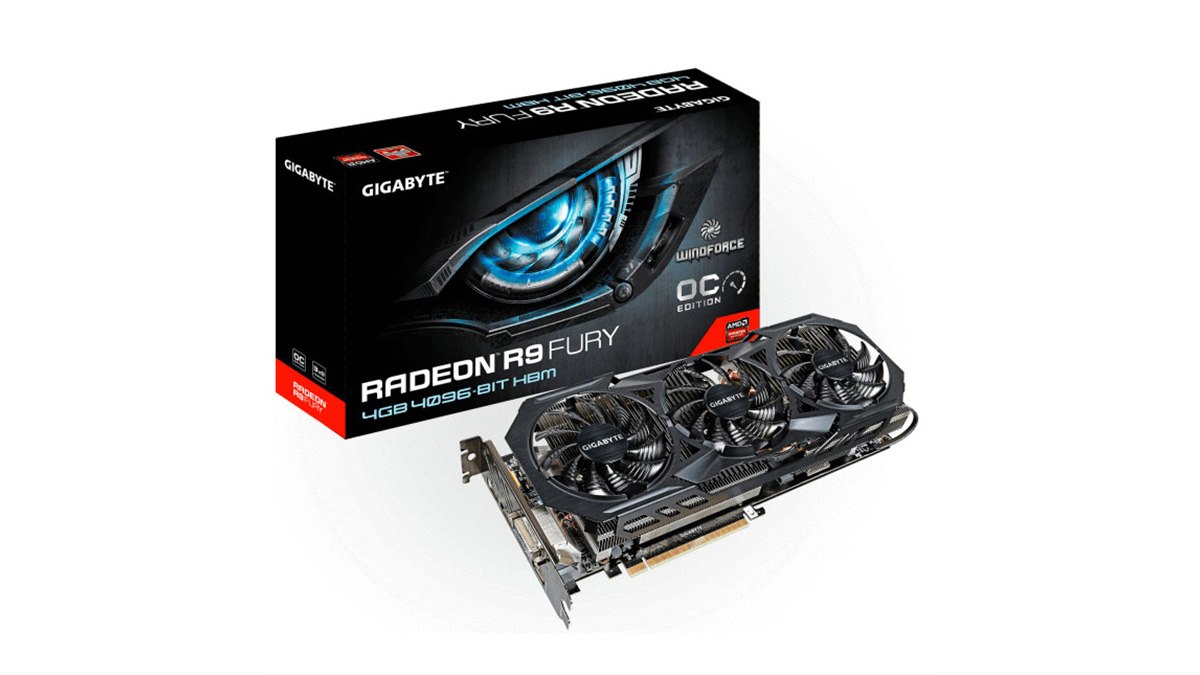 GIGABYTE、3連ファンを備えた「Radeon R9 FURY」搭載ビデオカード