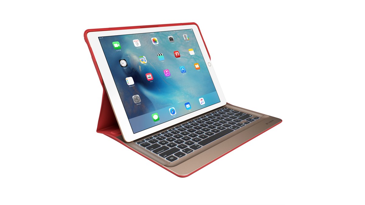 ロジクール、「iPad Pro」用のバックライト付キーボード＆カバー