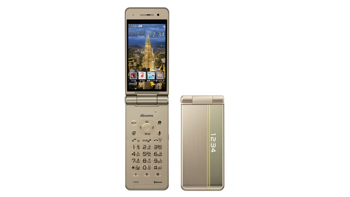 NTTdocomo - mocchie　P-01H 白５台、黒１台 Panasonic P-01H docomo 黒 [Black] ガラケー フィーチャー