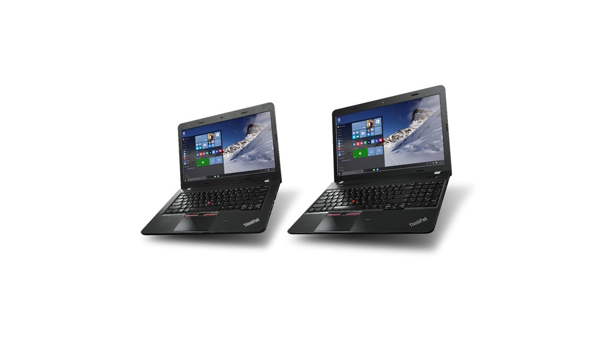 レノボ、Windows 10搭載のスタンダードノートPC「ThinkPad E460/E560