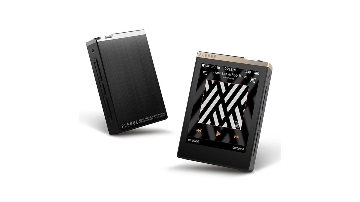 ポータブルプレーヤー PLENUE-D COWON、ハイレゾ対応プレーヤー「PLENUE D」のゴールドブラック