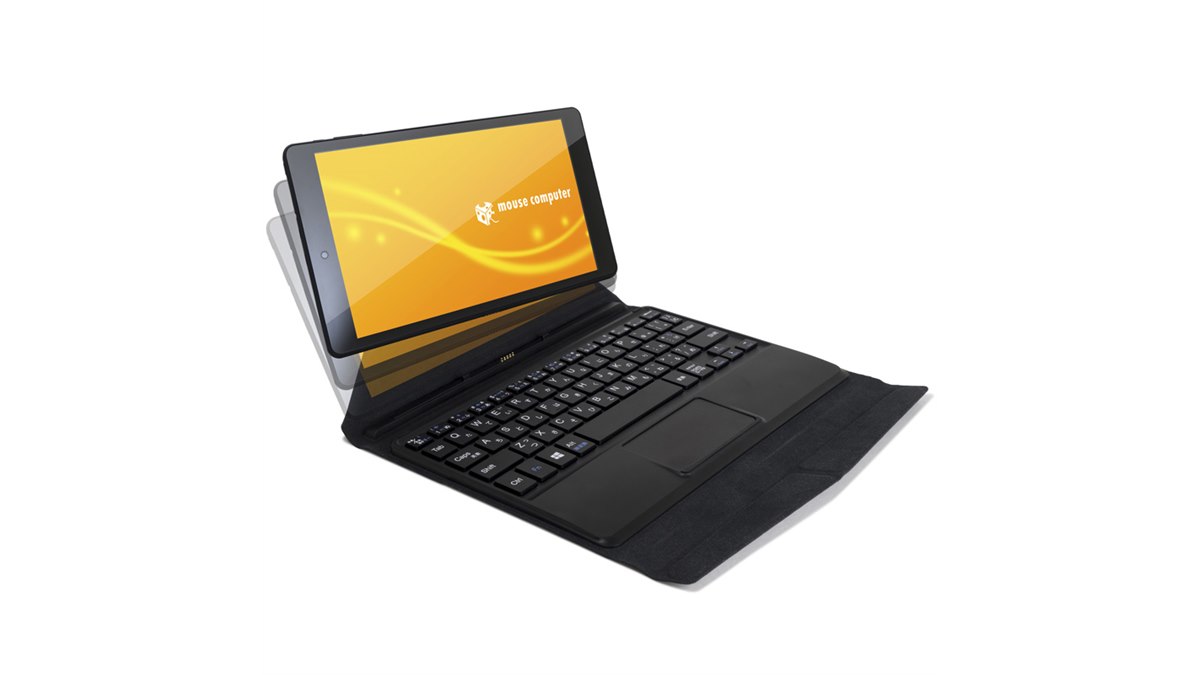 mouse コンピュータ　WN892 マウス、税別約3万円の2in1タイプWindows 10タブレット「WN892