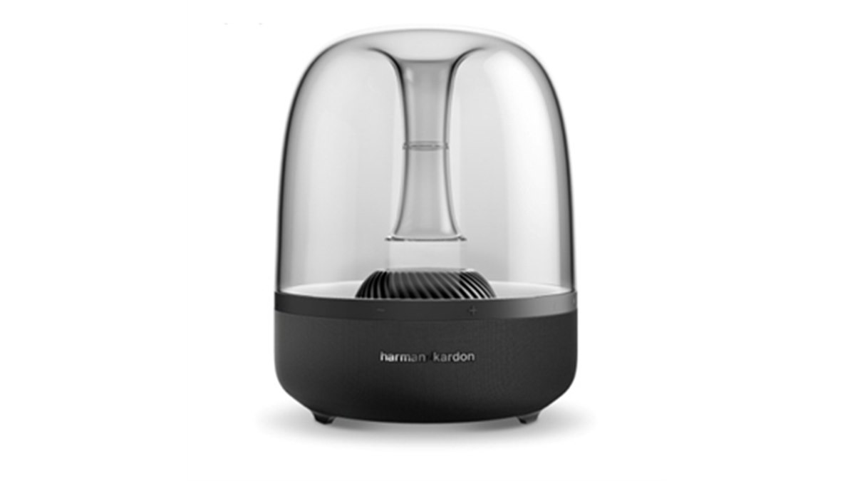 harman/kardon、スケルトンボディのBluetoothスピーカー「AURA