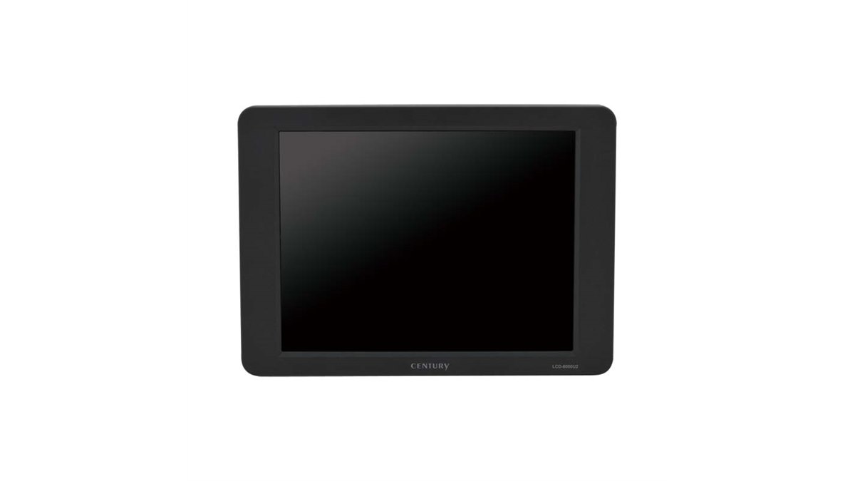 センチュリー 8インチUSB接続サブモニター 「plus one ブラック」 LCD-8000U2B 8インチUSB接続サブモニター plus one （ブラック） ［LCD