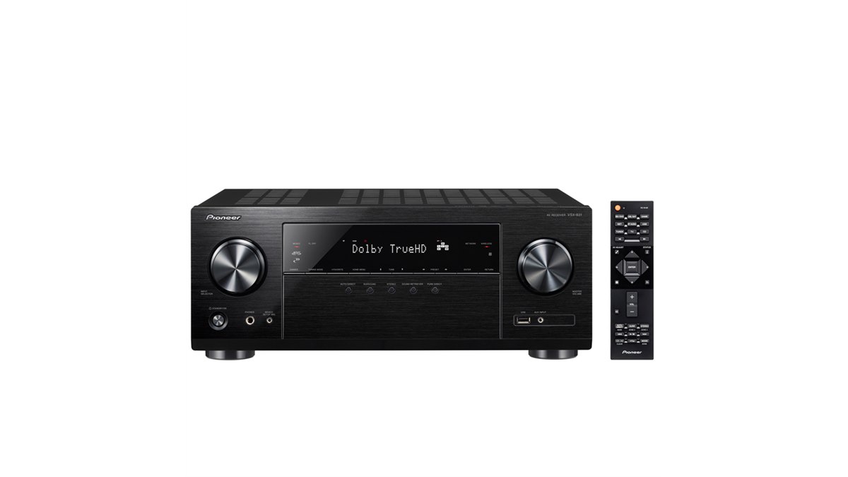 パイオニア、自動音場補正搭載でGoogle Cast対応のAVアンプ「VSX-831