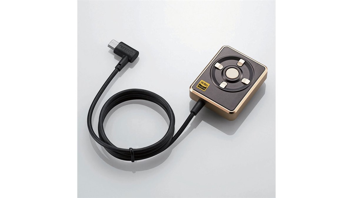 エレコム、192kHz/24bitハイレゾ対応のスマホ向けヘッドホンアンプ