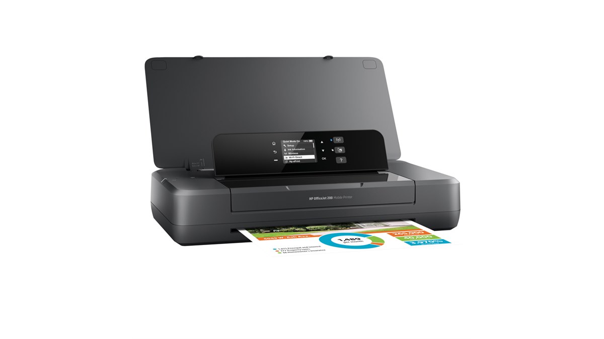 HP、従来比2倍の高速印刷に対応した無線LANモバイルプリンターなど