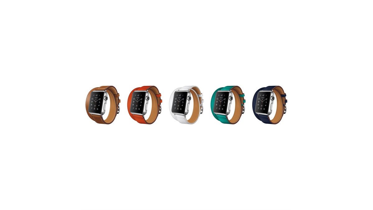 アップル、Apple Watch Hermesのレザーストラップに春の新色を追加