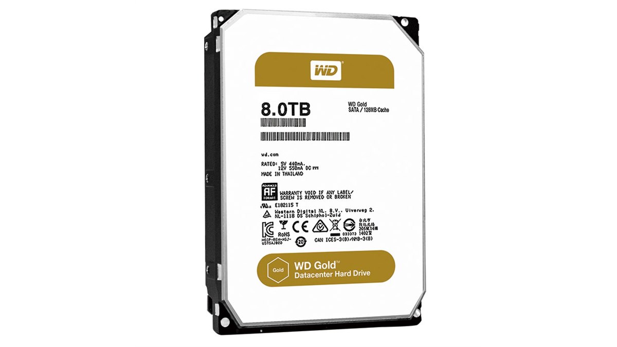 ウエスタンデジタル、24時間365日稼働に対応したHDD「WD Gold