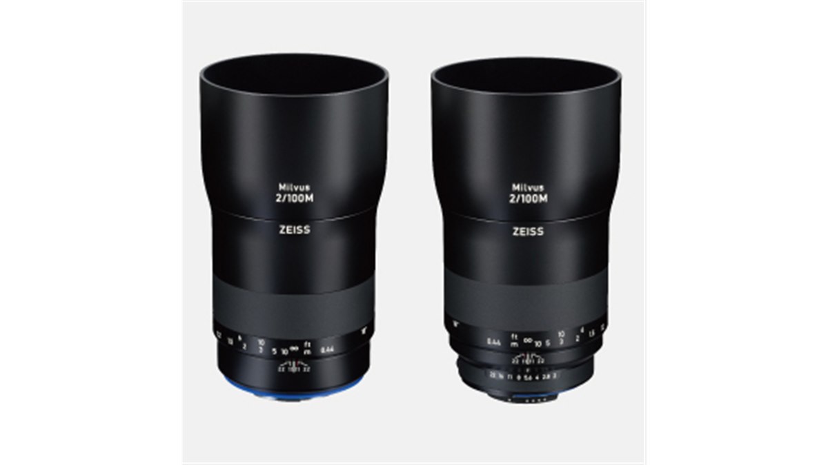 コシナ、カールツァイスとの共同開発レンズ「Milvus 2/100M」を6