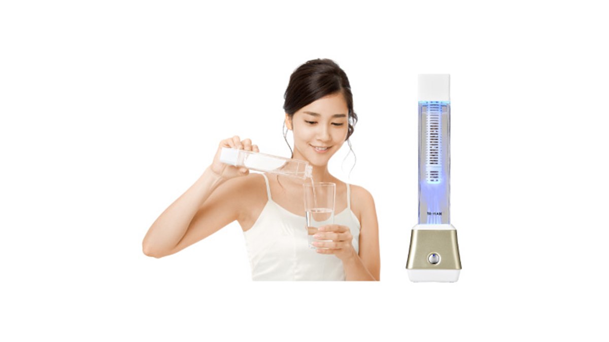 ヤーマン、オフィスで便利なポータブル飲料水素水生成器「ピュア水素水