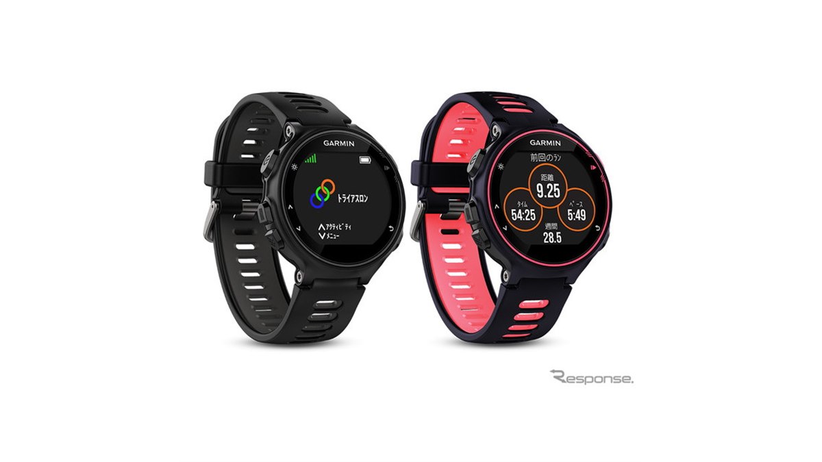GARMIN - ガーミン（GARMIN） GPSランニング／トライアスロンウォッチ  ForeA ガーミン、トライアスロン向けGPSウォッチに新モデル…光学式心拍