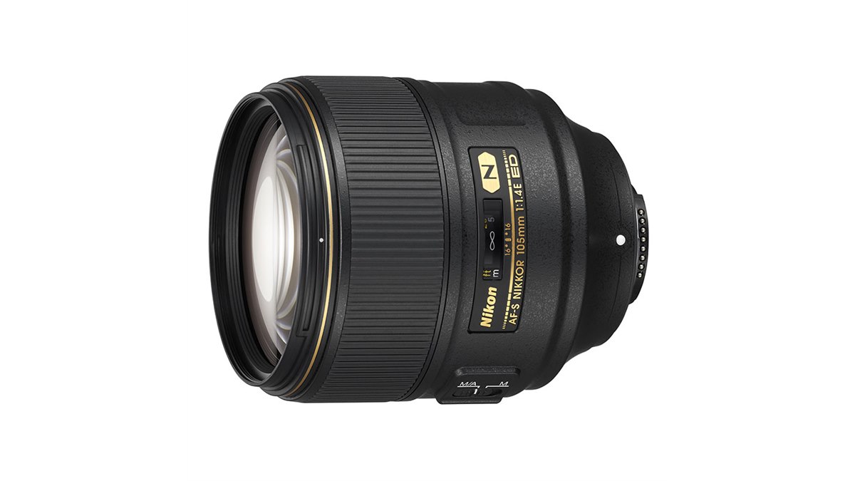 ニコン、フルサイズ対応の中望遠単焦点レンズ「AF-S NIKKOR 105mm f