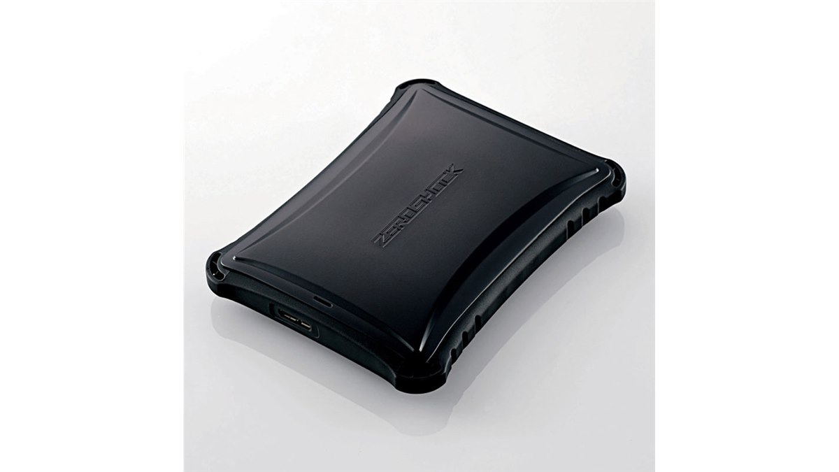 エレコム、1.22mの落下試験をクリアしたZEROSHOCKポータブルHDD - 価格.com