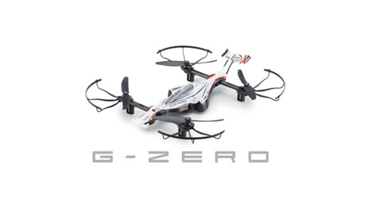 DRONE RACER G-ZERO　ドローン ドローンを飛ばす楽しさを追及！京商 DRONE RACER G-ZERO 店頭