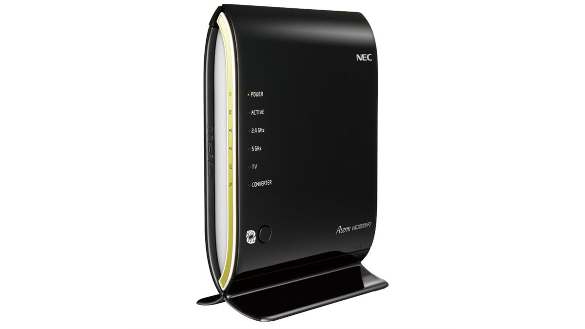 NEC、5GHz帯最大1733MbpsのWi-Fiルーター「Aterm WG2600HP2