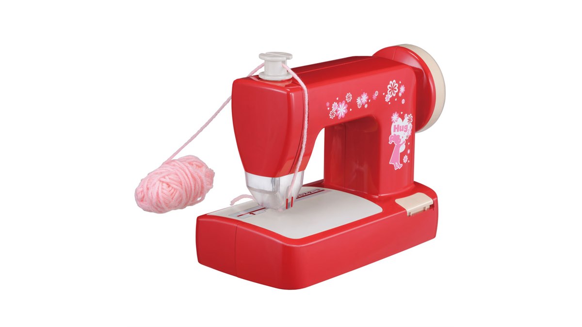 カンタンで安全！毛糸でいろいろな生地が縫える子ども用ミシン - 価格.com