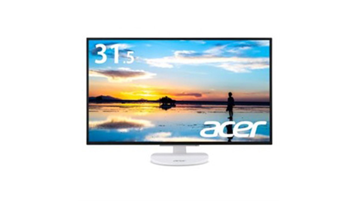 エイサー、非光沢IPSパネル採用の31.5型フルHD液晶「ER320HQwmidx