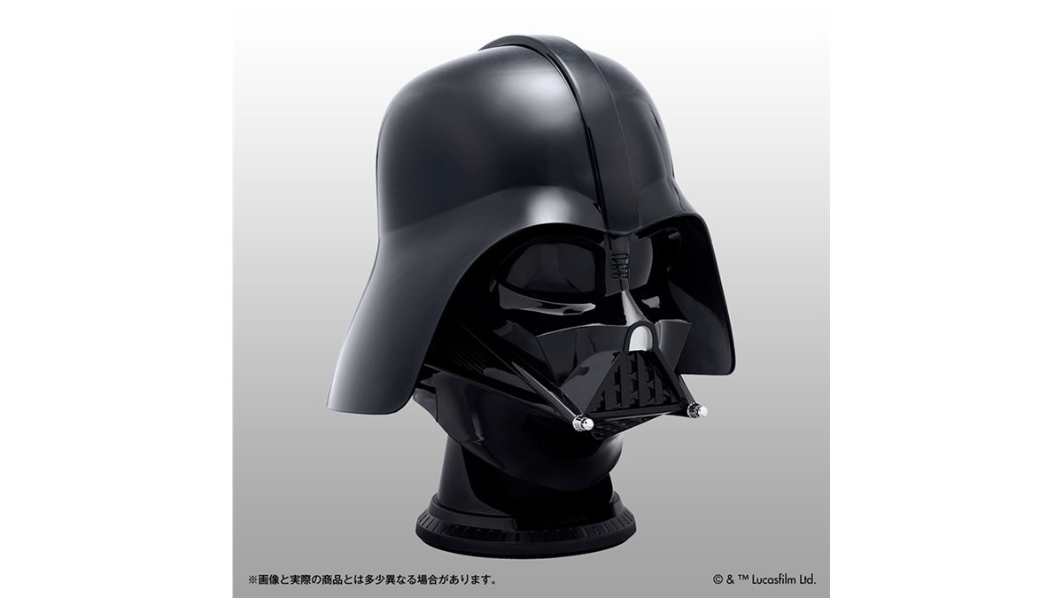 ダース・ベイダー スピーカー ダース・ベイダーの原寸大マスク型スピーカー登場！呼吸音や