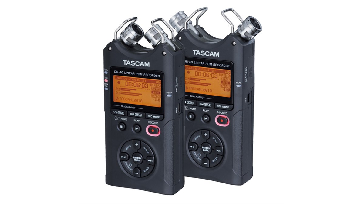 TASCAM、24bit/96kHz対応のリニアPCMレコーダー日本語表示バージョン