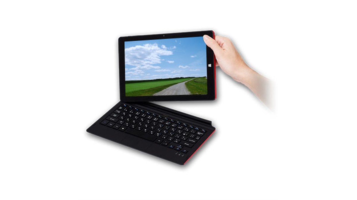 FRONTIER、着脱式カバーキーボード付きWinタブレットを27,800円で発売