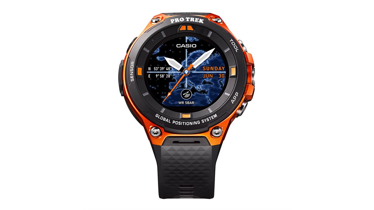 CASIO PROTREK GPS 腕時計 カシオ、GPS内蔵でオフライン地図を搭載した「Smart Outdoor Watch」第