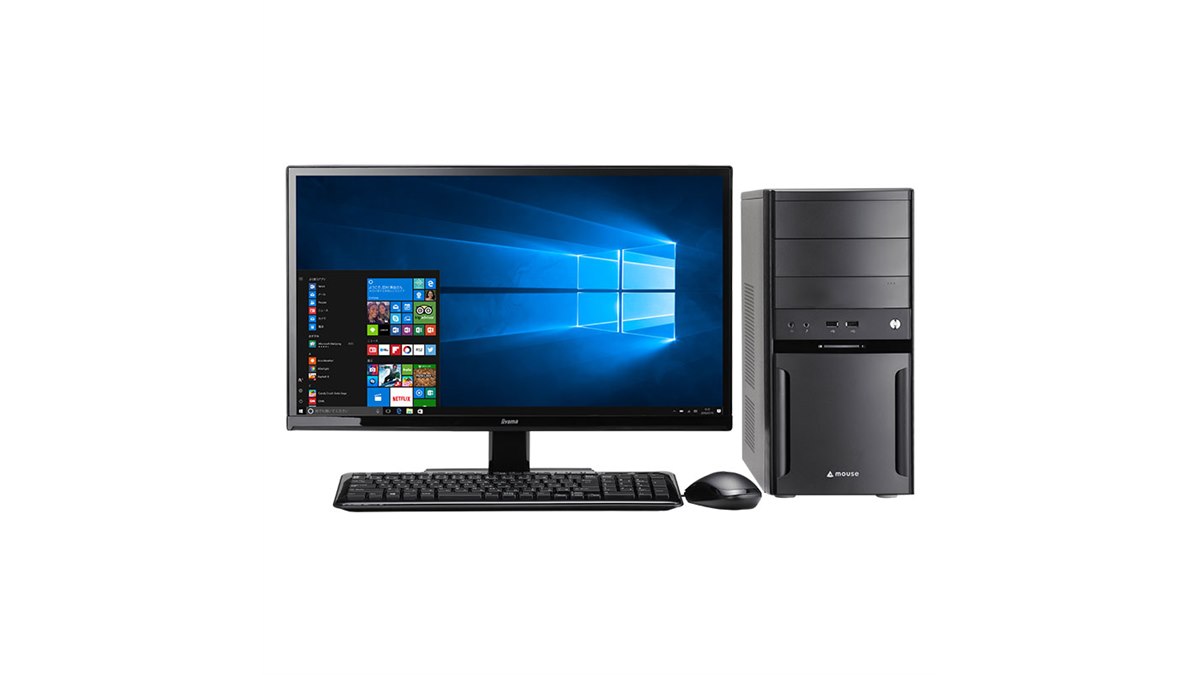 mouse computer デスクトップPC LM-iHS320S-SH2 MouseComputer LM-iHS320S-SH2-KK(デスクトップパソコン)の新品