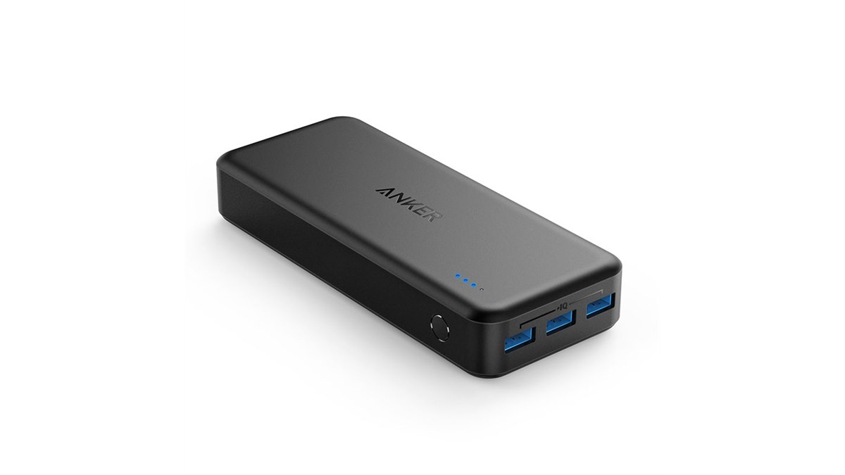 Anker - Anker モバイルバッテリー　2台 Anker モバイルバッテリー 20000mAh 2台同時充電可能 PowerCore