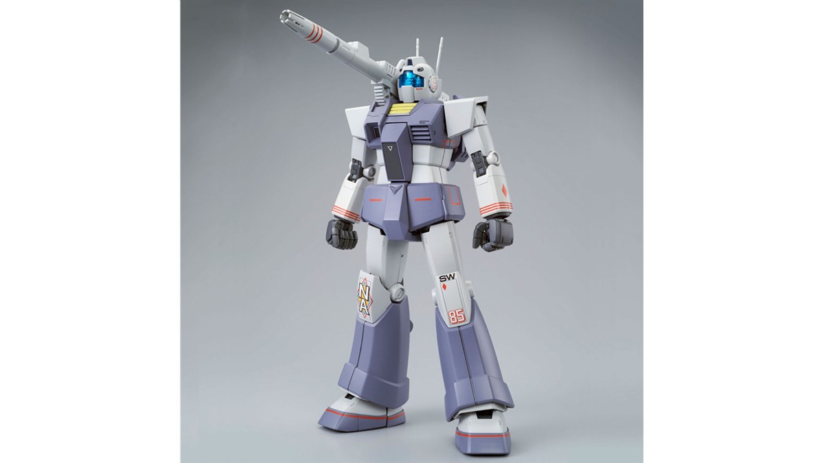 バンダイ、1/100スケール「ジム・キャノン（北米戦線仕様）」を