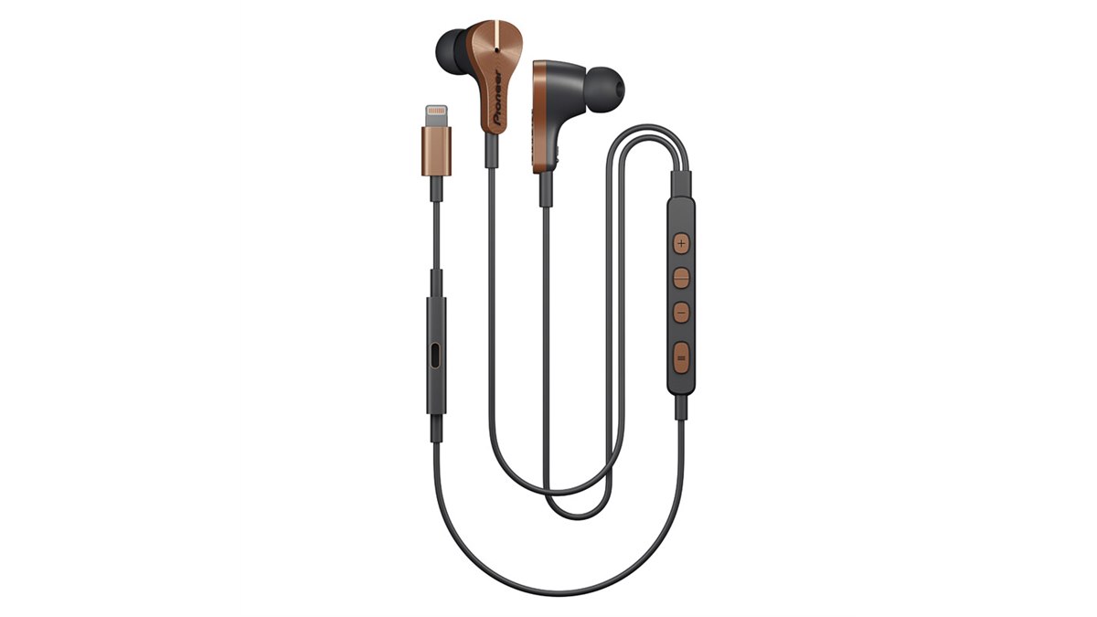 Pioneer RAYZ Plus Lightning イヤホン iPhoneに充電しながら音楽が聴けるLightning接続ノイキャンイヤホン