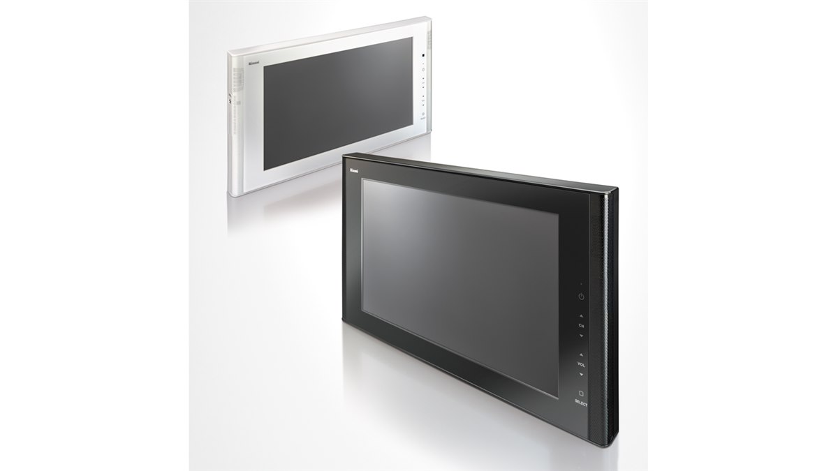 リンナイ、地デジ/BS/CSの3波受信可能な16V型デジタルハイビジョン浴室