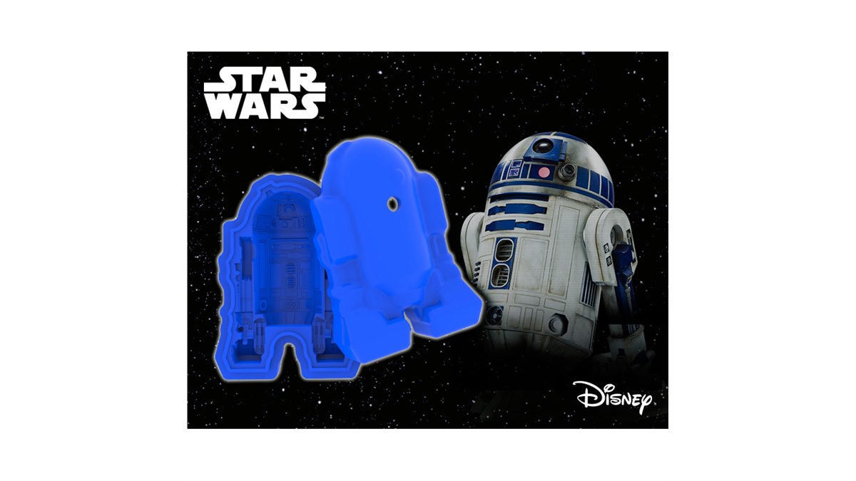 スター・ウォーズの「R2-D2」型チョコレートや氷が作れるシリコン