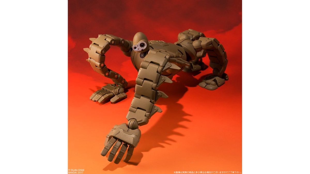 超絶美品ラピュタ巨神兵ロボットフィギュア 可動式アーム 映画『天空の城ラピュタ』57ヵ所可動の“ロボット兵”フィギュアが