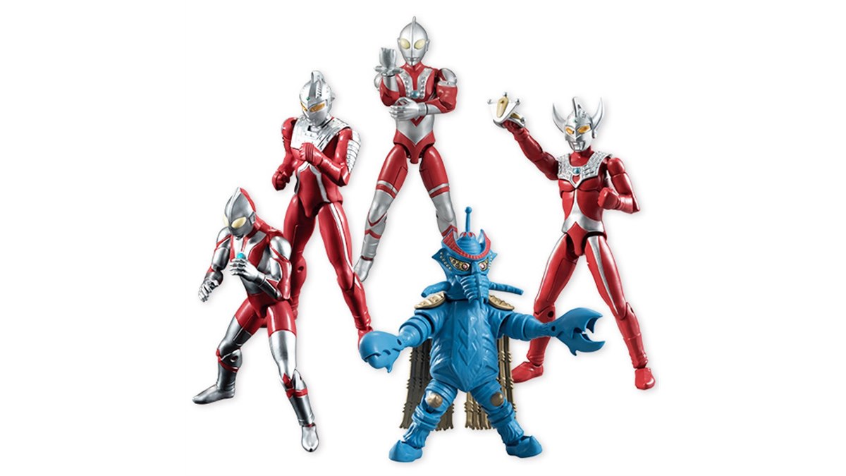 ウルトラマンシリーズ　1/64 精密フィギュアセット 3体 20170419170239_618_.jpg